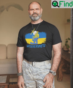Ukraine Wolverines T Shirt Wolverines Red Dawn