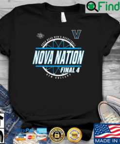 Villanova Wildcats 2022 NCAA Mens Basketball Nova Nation Final Four Shirt