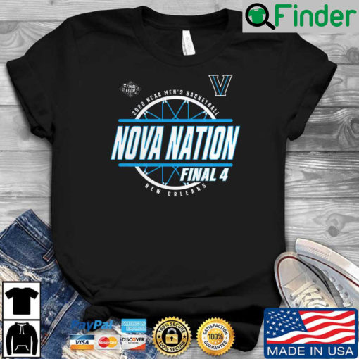 Villanova Wildcats 2022 NCAA Mens Basketball Nova Nation Final Four Shirt