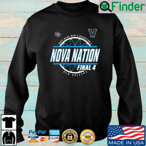 Villanova Wildcats 2022 NCAA Mens Basketball Nova Nation Final Four Sweatshirt