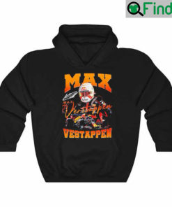 Vintage Max Verstappen Signature Formula 1 Unisex Hoodie