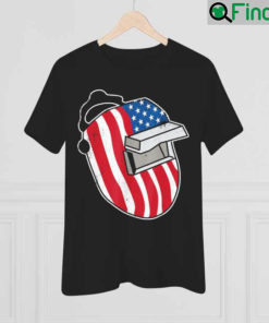 Welding Mask American Flag Patriotic Welder American Flag Shirt