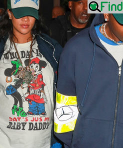 Who Dat Is Dats Jus My Baby Daddy T Shirt Rihanna Rocks Cheeky ‘Baby Daddy