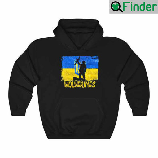Wolverines Support Ukraine Wolverines Love Support Hoodie