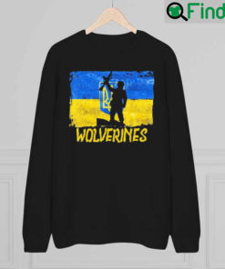 Wolverines Support Ukraine Wolverines Love Support Sweatshirt