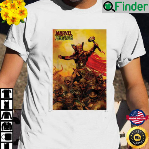 Zombies Marvel Thor What If Shirt