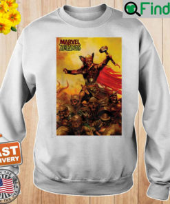 Zombies Marvel Thor What If Sweatshirt