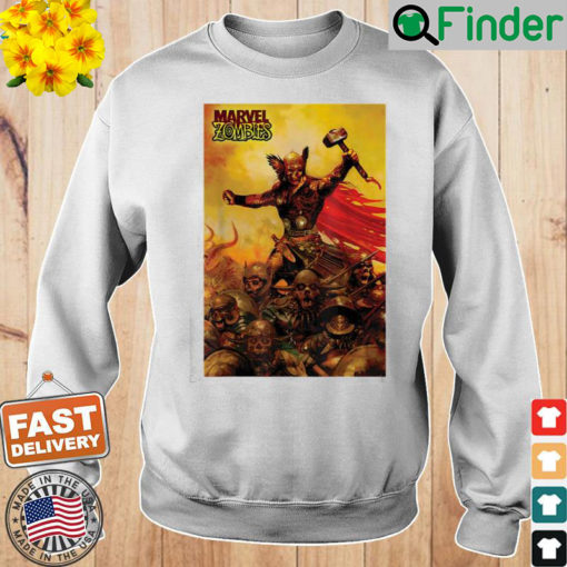 Zombies Marvel Thor What If Sweatshirt