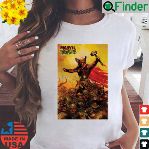 Zombies Marvel Thor What If T Shirt