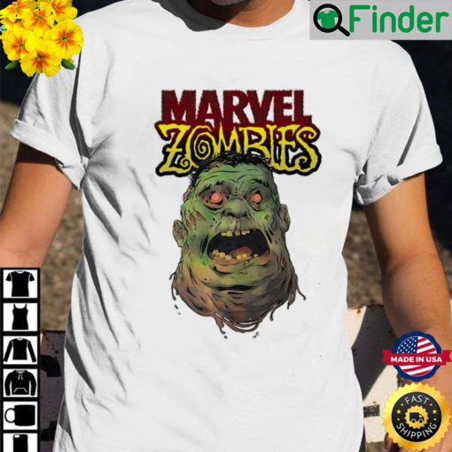 Zombies The Huk Zombie Head Marvel What If Shirt