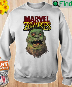 Zombies The Huk Zombie Head Marvel What If Sweatshirt