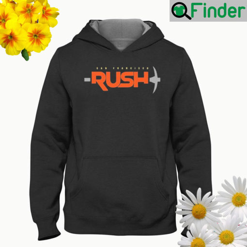 san francisco rush merchandise san francisco rush hoodie