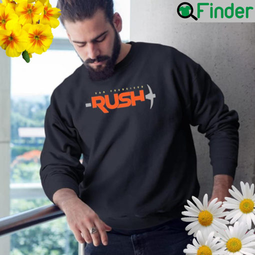 san francisco rush merchandise san francisco rush sweatshirt