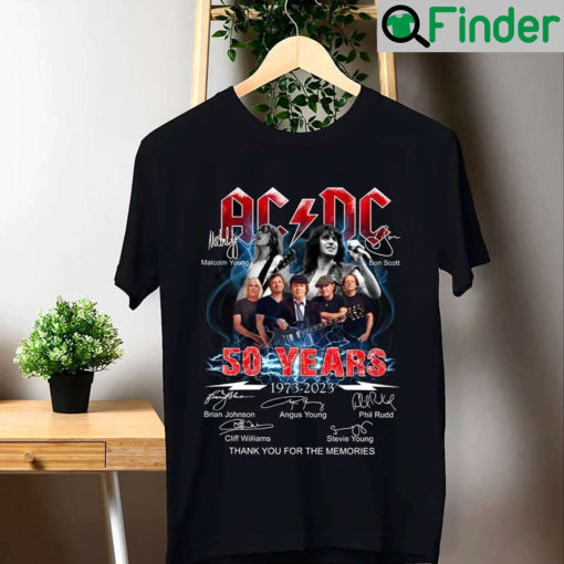 ACDC 50 Years Anniversary 1973 – 2023 Shirt