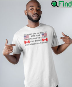 America Have The Right To Bear Arms Political Funny Shirt
