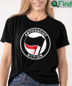 Antifascist Action Aktion Flag Shirt