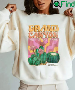 Bad Bunny Grand Canyon National Parks Psychedelic Cacti Shirt