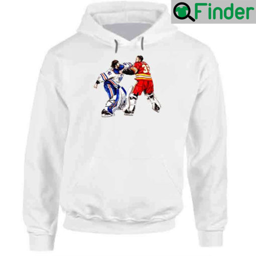Cam Talbot Mike Smith Fight Battle Of Alberta Hoodie