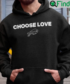 Choose Love Buffalo Bill Hoodie