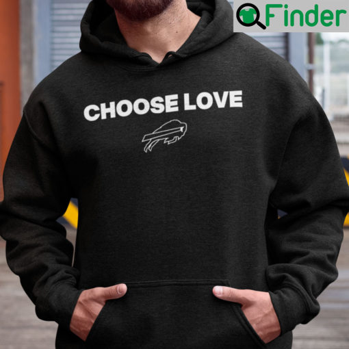 Choose Love Buffalo Bill Hoodie