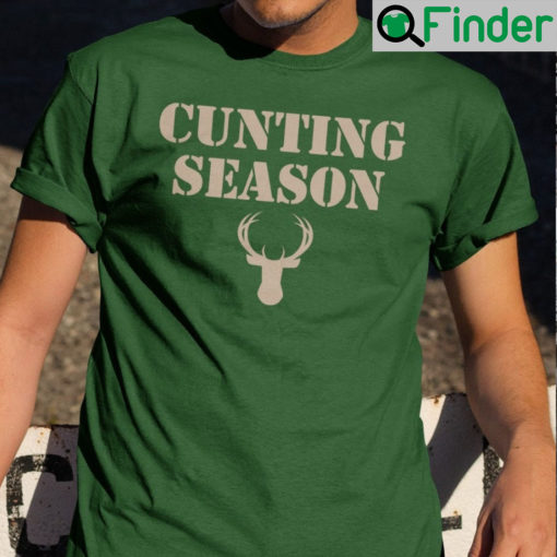 Cunting Season Milwaukee Bucks Shirt