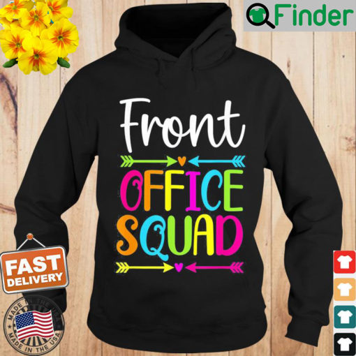 Cute Front Office Squad School Secretary Admin Appreciation Hoodie