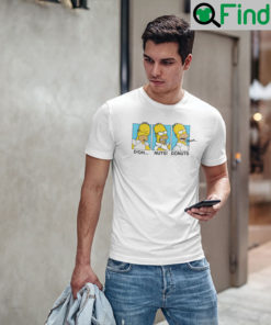 Doh Nuts Donuts Bart Simpson T Shirt