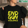 End Gun Violence Pray For Texas Stop Shirt