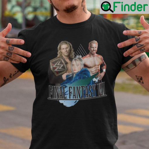 Final Fantasy VII Edge Christian Billie Eilish Parody Shirt