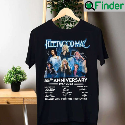 Fleetwood Mac 55th Anniversary 1967 2022 Signatures Shirt