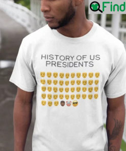 History Of US Presidents Short Sleeve Unisex T Shirt