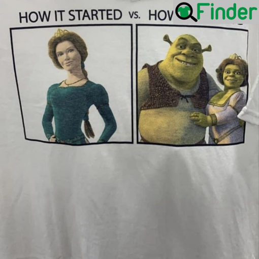 How It Started Vs Its Going T Shirt