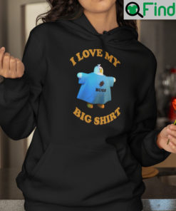 I Love My Bugs Big Hoodie