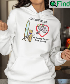 I Wish Cupid Would Shoot Me While Im Looking In The Mirror Hoodie