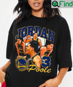 Jordan Poole Vintage 90s Style T Shirt
