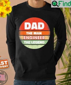 Legend Dad Engineer Grandpa Happy Fathers Day Sweatshirt