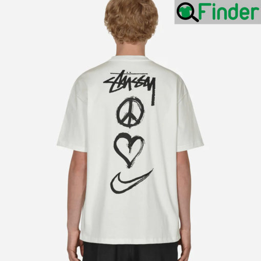 Nike X Stussy Peace Love Swoosh Unisex Shirt