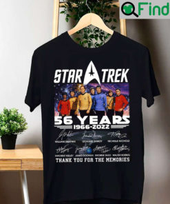 Star Trek 55th Anniversary 1966 2022 T Shirt