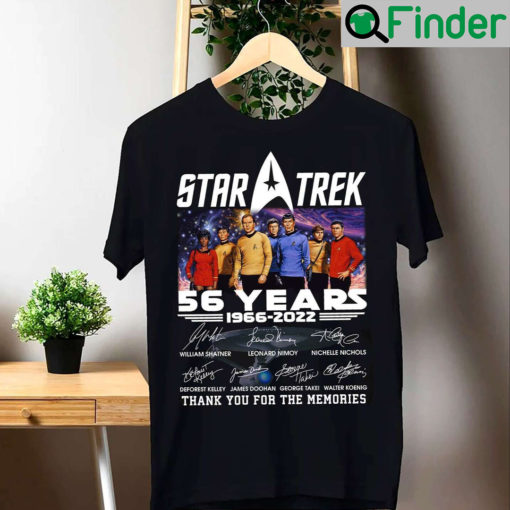 Star Trek 55th Anniversary 1966 2022 T Shirt