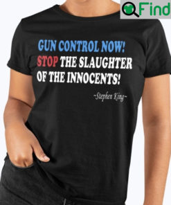 Stephen King Gun Control Shirt