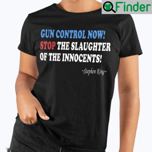 Stephen King Gun Control Shirt