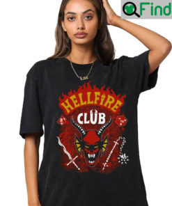 Stranger Things 4 Hellfire Club T Shirt