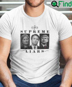Supreme Liars Arsene Wenger Amy Coney Barrett Brett Kavanaugh Shirt