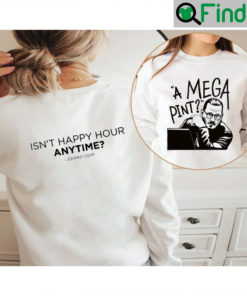 Two Side Printed Johnny Depp A Mega Pint Sweatshirt