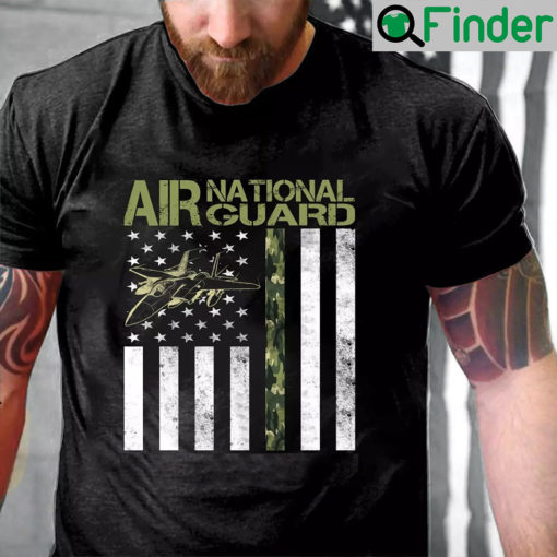 Ultra Cotton Air National Guard Veteran Classic T Shirt