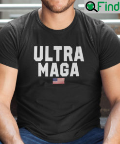 Ultra MAGA American Flag Shirt