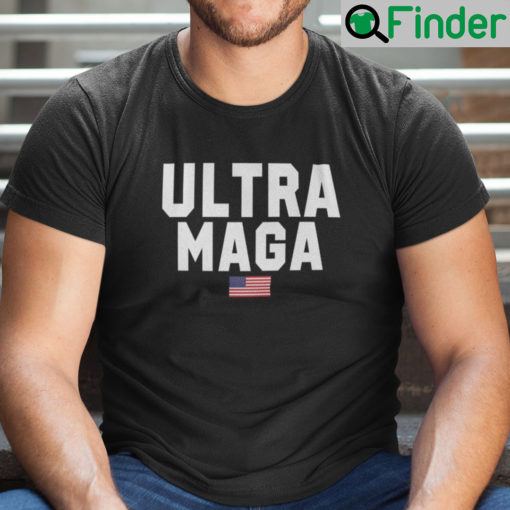 Ultra MAGA American Flag Shirt