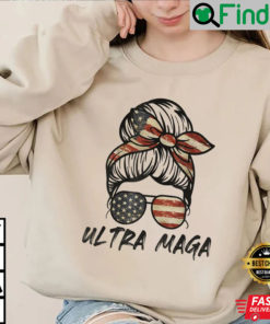 Ultra MAGA Messy Bun Shirt