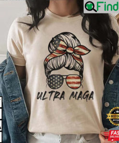 Ultra MAGA Messy Bun Sweatshirt