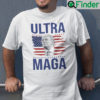Ultra MAGA Pro Trump American Flag Shirt